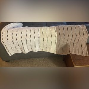 Hand crocheted blanket
